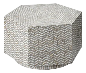 Jamie Young Brando Hexagon Coffee Table