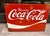 Industrial Vintage Coca Cola Sign in Enamel and Iron For Sale - Image 3 of 4