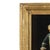 Painting - European school. "Nobleman teaching a dog", oil on wood. Unidentified signature. Dimensions: 46 cm x 26 cm.