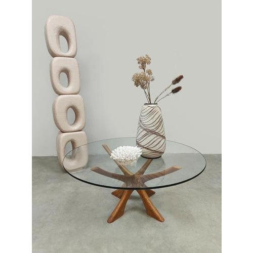 Vintage T118 Round Coffee Table by Illum Wikkelsø for Niels Eilersen, 1960s For Sale - Image 6 of 8