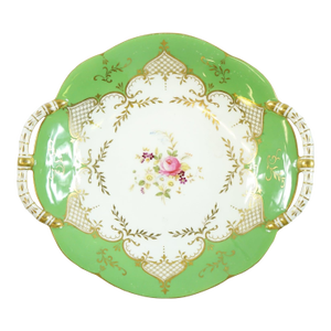 Late 19th Century Coalport 1750 Dish With Handles