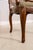 Set of 8 Baker Louis XV Walnut Cane Back Dining Chairs For Sale - Image 14 of 18