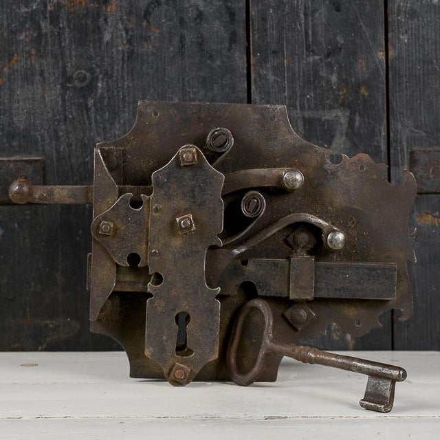 18th Century Wrought Iron Latch For Sale - Image 5 of 9