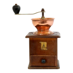 Vintage Copper Top Coffee Grinder