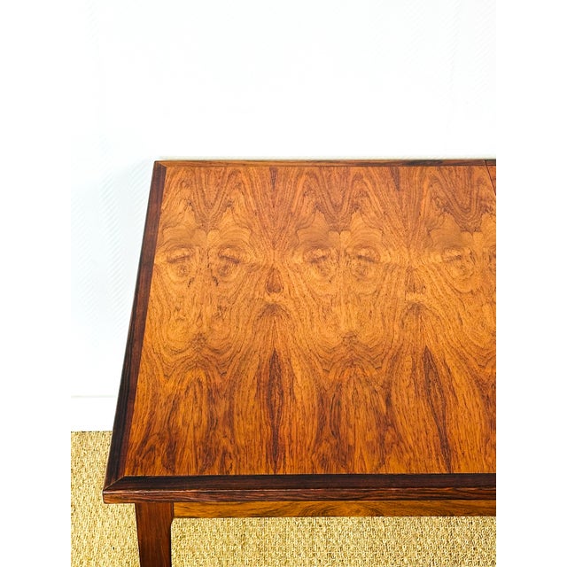 Scandinavian Walnut Dining Table with Butterfly Extensions, 1960 For Sale - Image 4 of 18