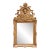 18th Century French Regence Carved Giltwood Wall Mirror With Cherub Crest For Sale