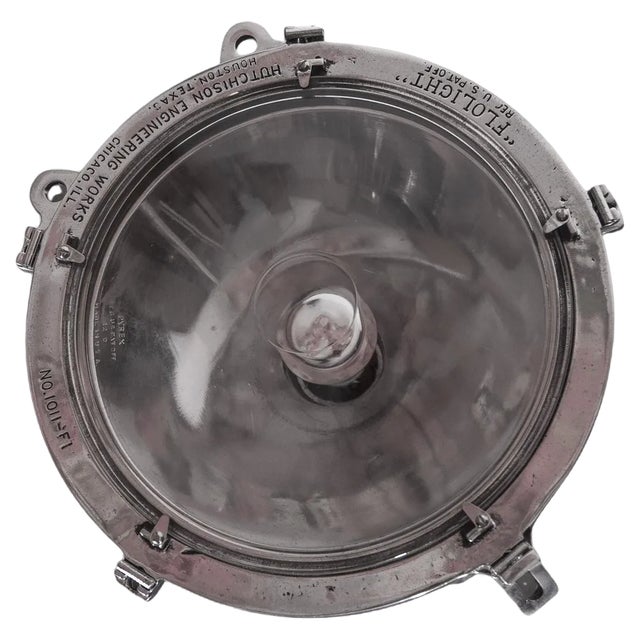 Large Industrial Spotlight Pendant, 1960s For Sale