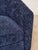 Mid 20th Century Blue Chenille Swivel Chair For Sale - Image 4 of 9