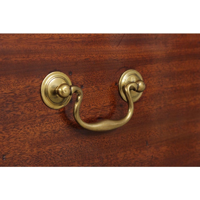 Antique 19th Century Chippendale Style Mahogany Chest on Chest For Sale - Image 9 of 12
