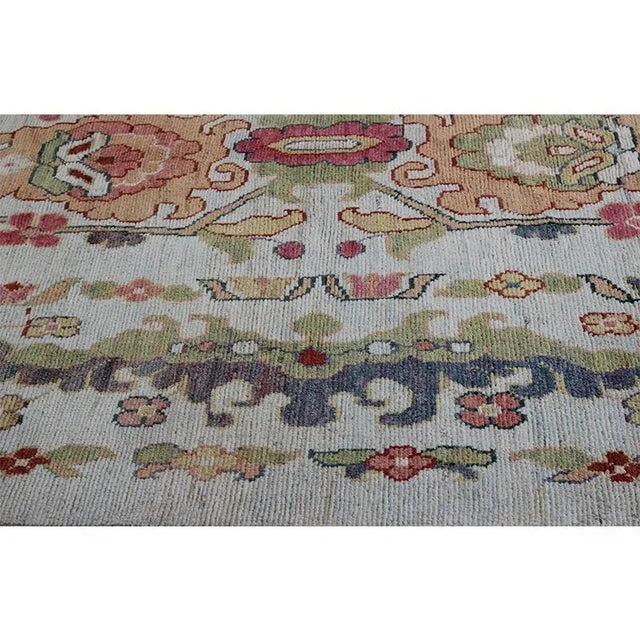 Handwoven Persian Sultanabad Area Rug 11’5″ X 16’3″ For Sale - Image 9 of 13