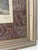 Brick Red Antique Etching With Marbled Paper Matte by Agapito Franzetti 1820's Piazza Navona, Roma For Sale - Image 8 of 11