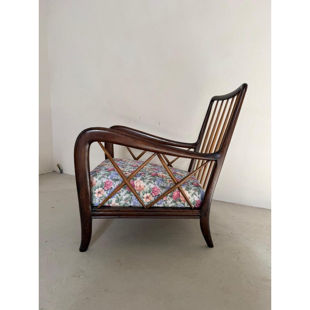 1940s Vintage Lounge Chairs by Paolo Buffa, 1940s, Set of 2 For Sale - Image 5 of 8