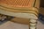 Vintage Pair Green Hitchcock Style Painted / Stenciled Dining or Side Chairs With Cane Seats For Sale - Image 13 of 18