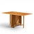 Bruno Mathsson Style Maria Mid Century Danish Teak Expanding Dining Table For Sale - Image 9 of 10