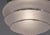 1930s Large French Art Deco Modernist Flush Mount - 1930s Frosted Glass For Sale - Image 5 of 11