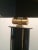 Circa 1970 French Black Lacquered and Brass Floor Lamp For Sale - Image 6 of 13