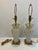 Antique White Pair of Lenox Porcelain Lamps For Sale - Image 8 of 8