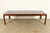 Henredon Mid-Century Hollywood Regency Mahogany and Burl Wood Extension Dining Table, Newly Refinished For Sale - Image 14 of 14