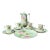 Early 20th Century r.s. Germany Chocolate Tea Set With Charger - 14 Piece For Sale