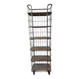 Restoration Hardware 1900s Bakers Rack For Sale