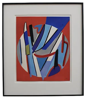 Composition with Circles, James Pichette, 1970s