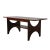 Mid-Century Modern Mahogany Coffee Table, 1970s For Sale - Image 4 of 4