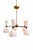 Mid-Century Modern Spoon Light 5-Arm Brass Sputnik Chandelier, 10-Light Mid-Century Modern Ceiling Light For Sale - Image 3 of 5
