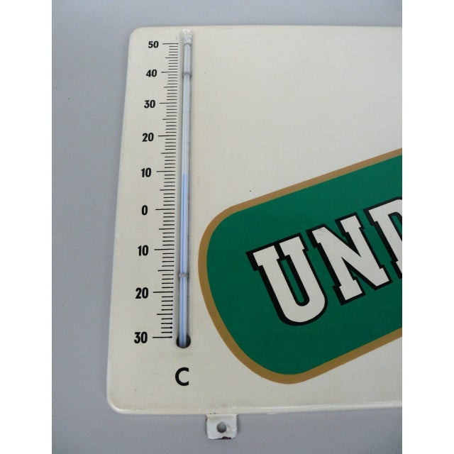 Advertising Sign in Folded Sheet Metal, 1950s For Sale - Image 6 of 18