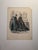 Realism Les Modes Parisiennes | Hand-Colored Fashion Plate by Adèle-Anaïs Toudouze | C. 1866 For Sale - Image 3 of 4