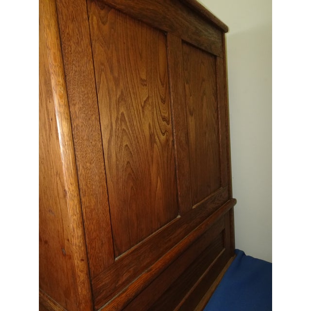 Antique McCaskey Counter Top File Cabinet Register ~W Drop Down Drawers & Tray For Sale - Image 14 of 16