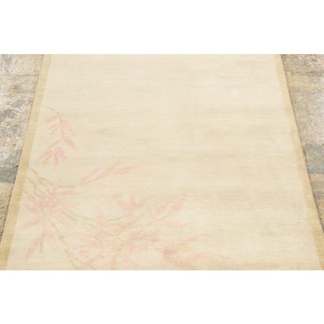 Rug & Kilim Contemporary Chinese Deco Style Wool Runner by Rug & Kilim, India For Sale - Image 4 of 9