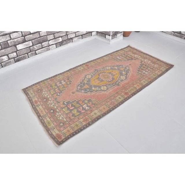 Oushak Handmade Floor Rug, 1960s For Sale - Image 6 of 9