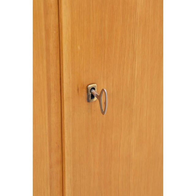 Vintage Wardrobe in Birch from Hellerau, 1960s For Sale - Image 13 of 17