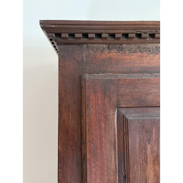Wood 19th Century French Walnut Bonnettiele/Armoire For Sale - Image 7 of 10