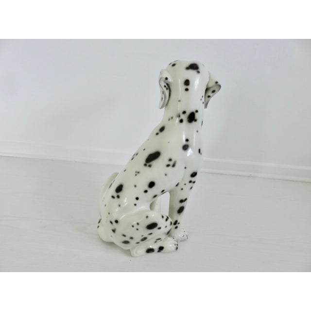 Very Large Ceramic Dalmatian, Italy, 1970s For Sale - Image 11 of 14