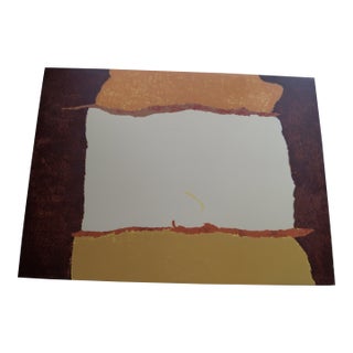 1970s Theodoros Stamos Infinity Field Screen Print - Signed & Numbered For Sale