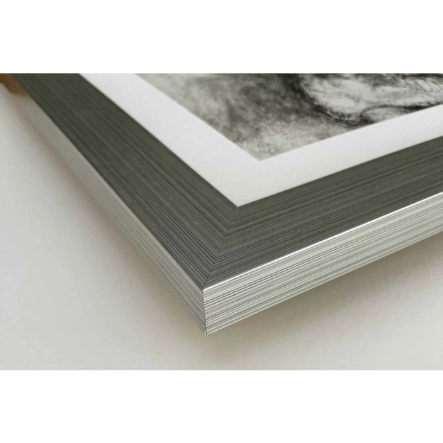 Impressionist Marc Chagall Framed Heliogravure 86 From Bible 1956 For Sale - Image 3 of 3