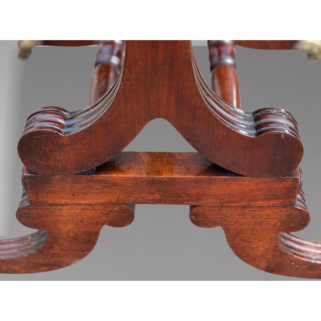 William IV Mahogany Cheval Mirror, 1830s For Sale - Image 10 of 11