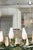 Stilnovo 1950s 10-Light Brass & Lacquer Green Chandelier in Manner of Stilnovo For Sale - Image 4 of 12