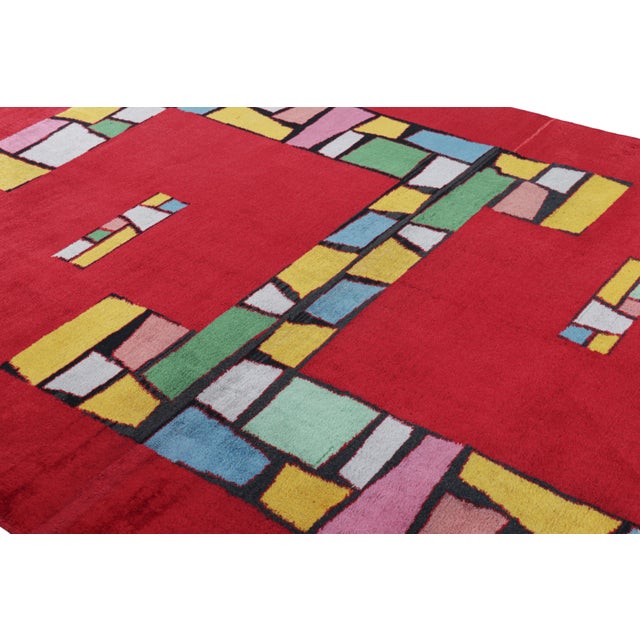 Hand-knotted in wool and originating from Turkey circa 1960 – 1970, this 7x10 vintage Zeki Müren rug is a unique addition...