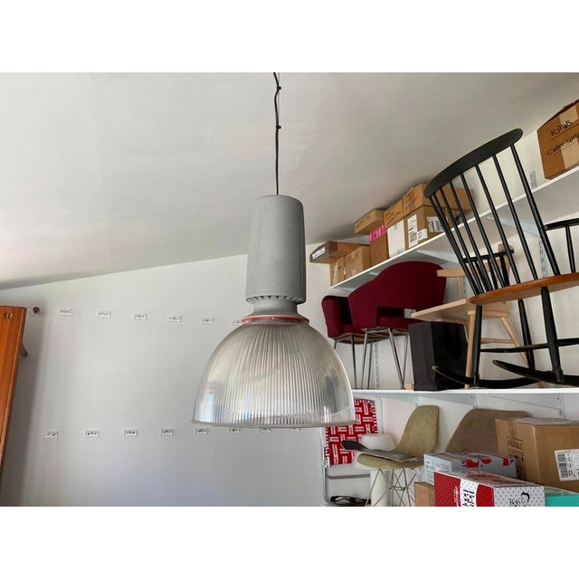 Industrial Pendant Light in Aluminum, 1970s For Sale - Image 12 of 17