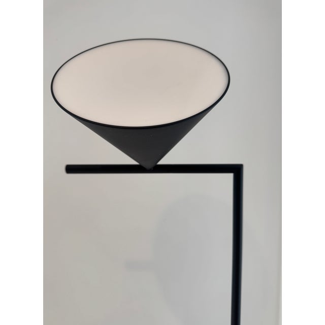 Flos Flos Captain Flint Floor Lamp – Black Finish With Marquina Marble Base For Sale - Image 4 of 8