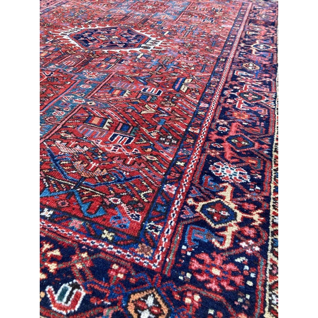 Antique Karadja Rug in Wool, 1890s For Sale - Image 6 of 13