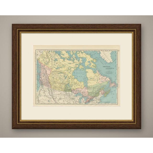 Antique Map of British America with Hudson Bay by Ran McNally, 1899 For Sale - Image 3 of 12