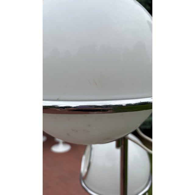 Metal 1969 Gino Sarfatti Style Model 1094 “Eyeball” Floor Lamp, Italy For Sale - Image 7 of 10