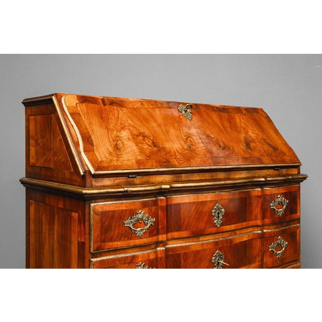 Baroque Style Slant-Folding Secretary For Sale - Image 11 of 18