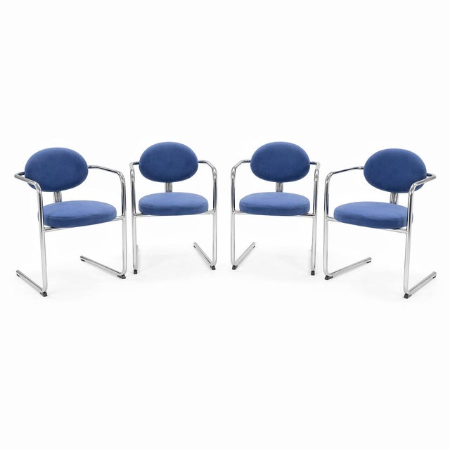 Space Age Design Chairs, 1970s, Set of 4 For Sale - Image 9 of 9