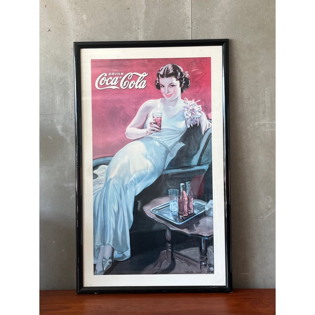 Vintage Coca Cola Poster, 1970s For Sale - Image 11 of 11