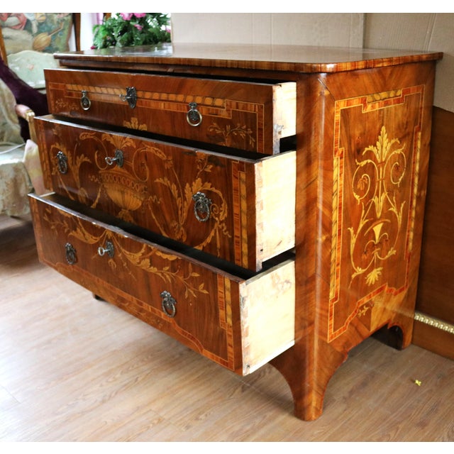 Vintage Neoclassical Style Chest of Drawers, 1890s For Sale - Image 6 of 16