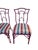 2 Vintage Chinese Chippendale Regency Side Chairs Dining Aluminum Faux Bamboo For Sale In Philadelphia - Image 6 of 14